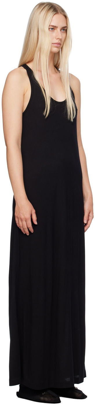 Šaty TOTEME TOTEME Scoop-Neck Maxi Dress Čierna | 243-WRD4175-FB0241, 1