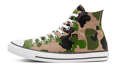 Tenisky a topánky Converse Archival Camo Chuck Taylor All Star High Zelené | 166714C, 3