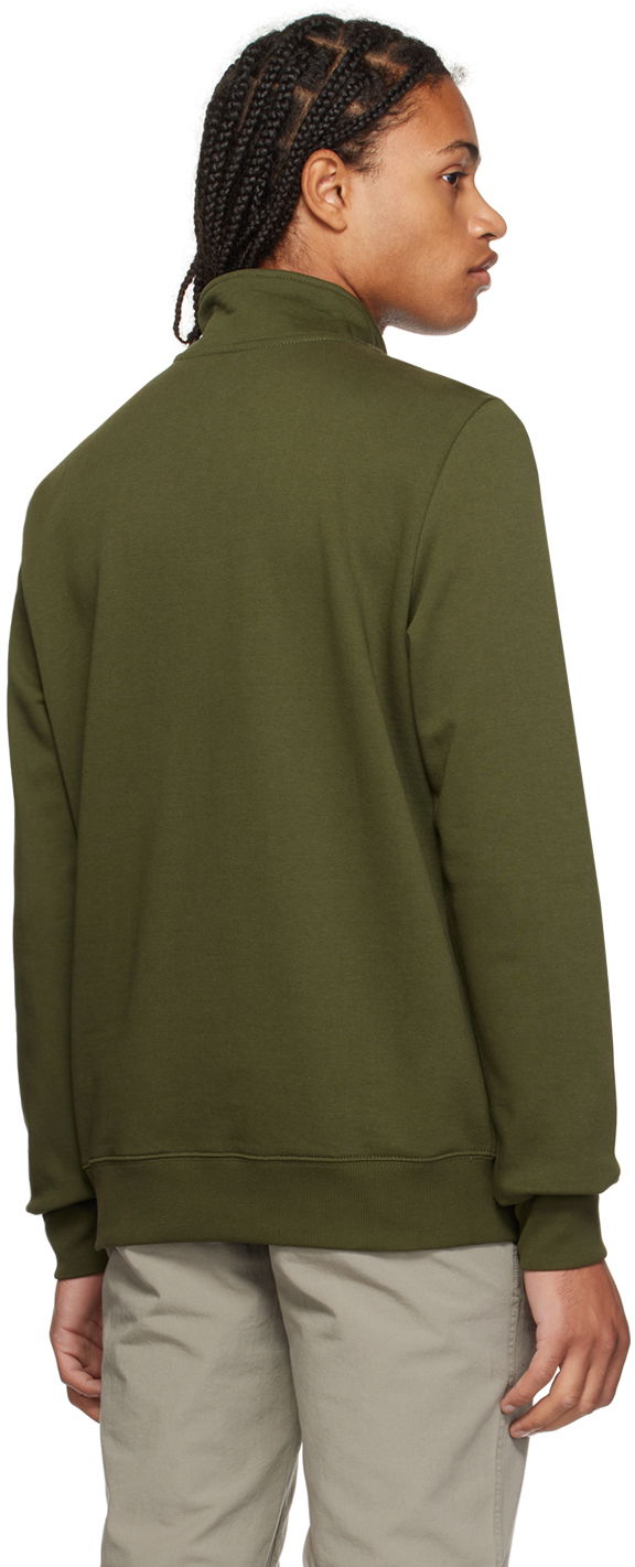 PS Paul Smith Zebra Quarter-Zip Sweatshirt