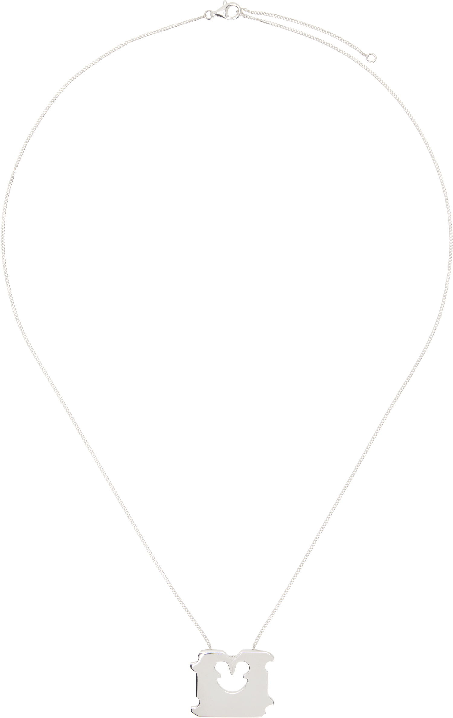 Náhrdelník OUR LEGACY OUR LEGACY Bread Clamp Pendant Necklace Metalická | A4248BSS, 0