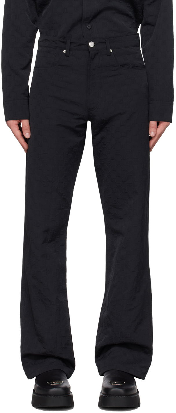 Nohavice MISBHV Embossed Trousers Čierna | 231M333, 0