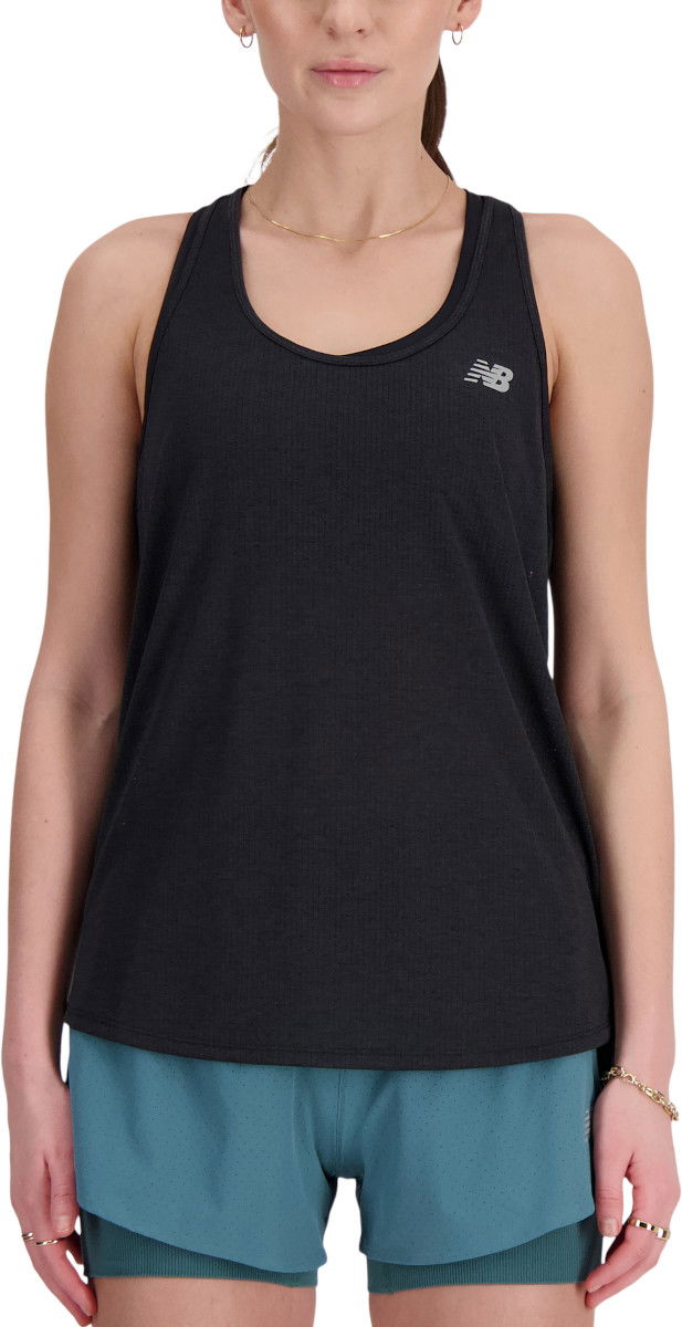 Tielko New Balance Athletics Tank Čierna | wt41250-bkh