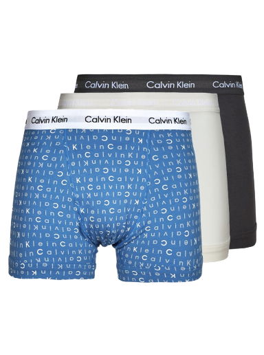 Boxerky CALVIN KLEIN Boxers  3-pack Modrá | 0000U2662G-H4Y