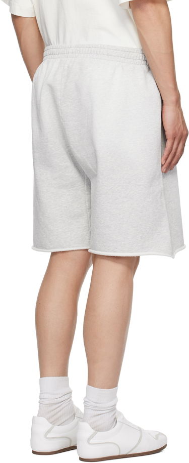Šortky Alexander Wang Alexander Wang Oversized Cotton Terry Sweat Shorts Šedá | UCC2254118, 2