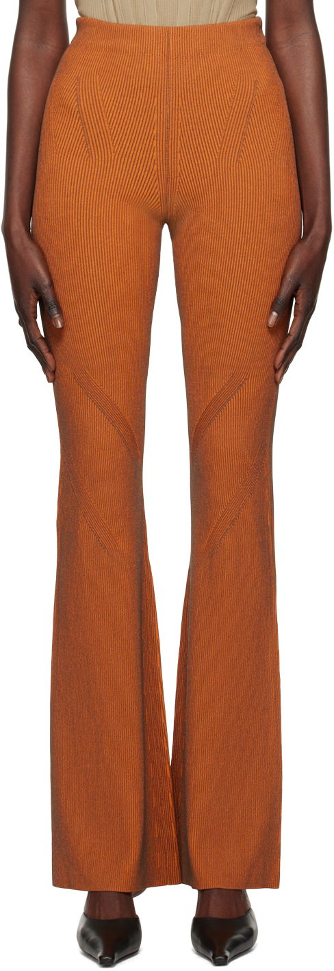 Legíny Dion Lee Angled Knit Trousers Oranžová | C7154R23, 0
