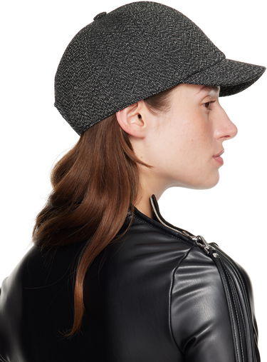 Šiltovka Courrèges Courrèges Caviar Wool Cap Šedá | 325ACT042WO0144, 2