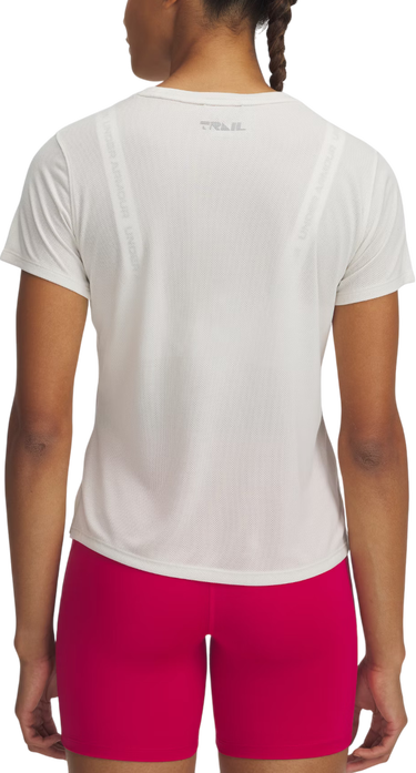 Tričko Under Armour Trail Run Short Sleeve T-Shirt Biela | 1389606-279, 1