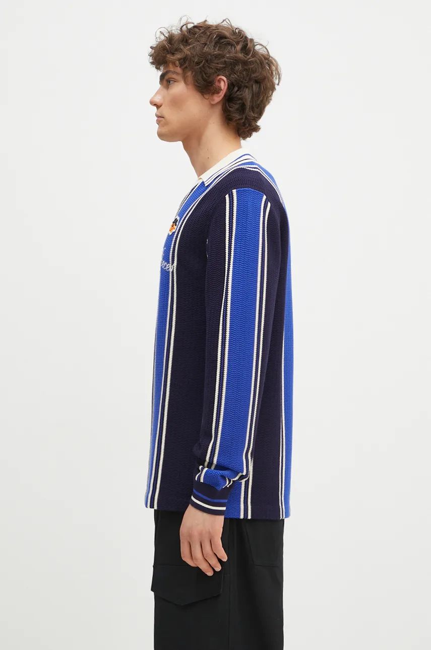 Knit Football Jersey Sweater