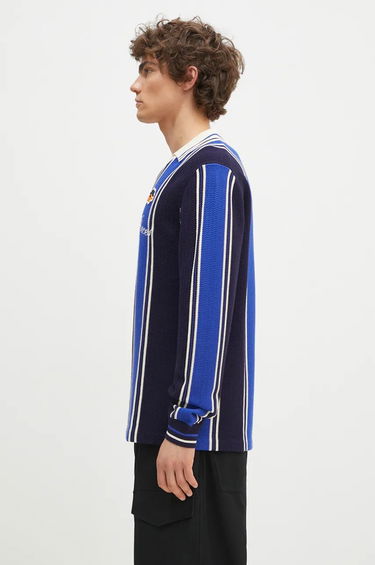 Sveter Filling Pieces Knit Football Jersey Sweater Modrá | 91099041925, 1
