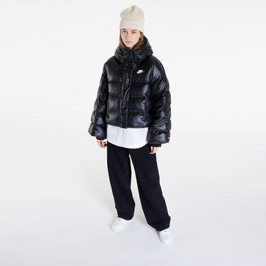 Bomber bunda Nike Therma-FIT City Series Synthetic-Fill Hooded Jacket Čierna | DQ6893-010, 4