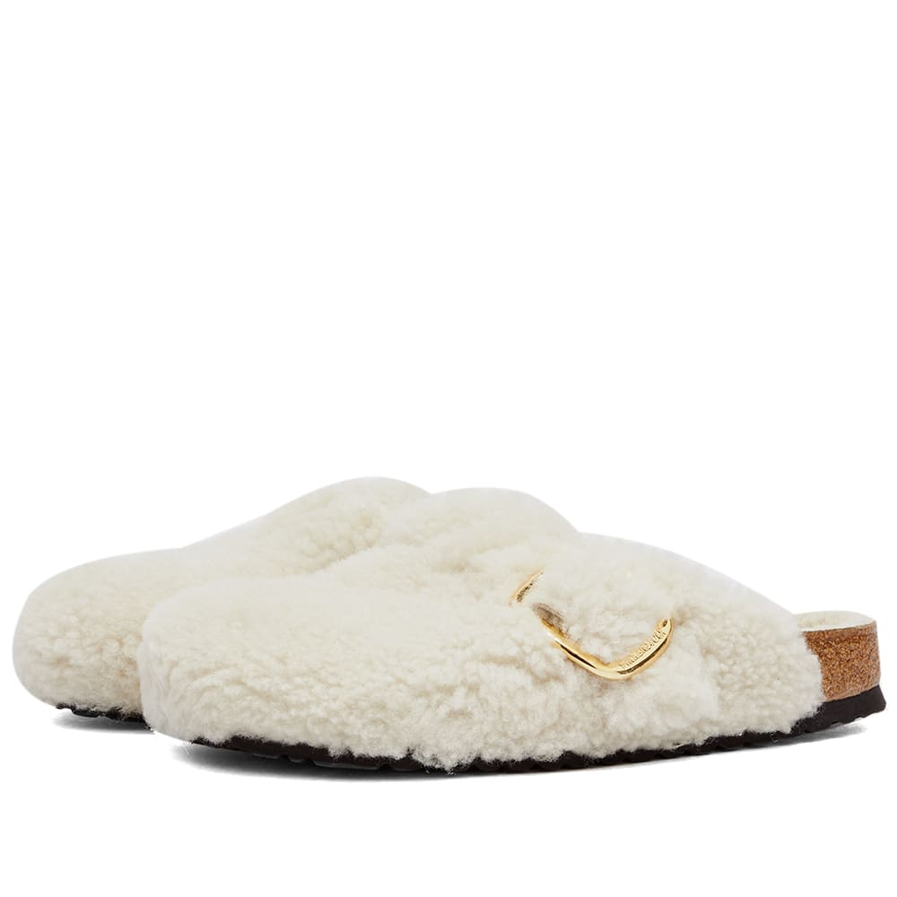 Tenisky a topánky Birkenstock Boston Big Buckle Shearling Eggshell Biela | 1025678, 0