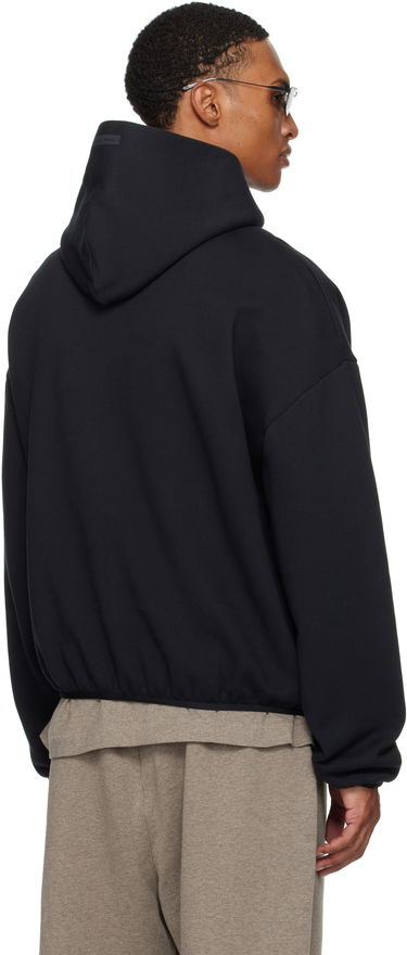 Mikina Fear of God Fear of God ESSENTIALS Modern Fit Fleece Hoodie Čierna | 192SP256510F, 2