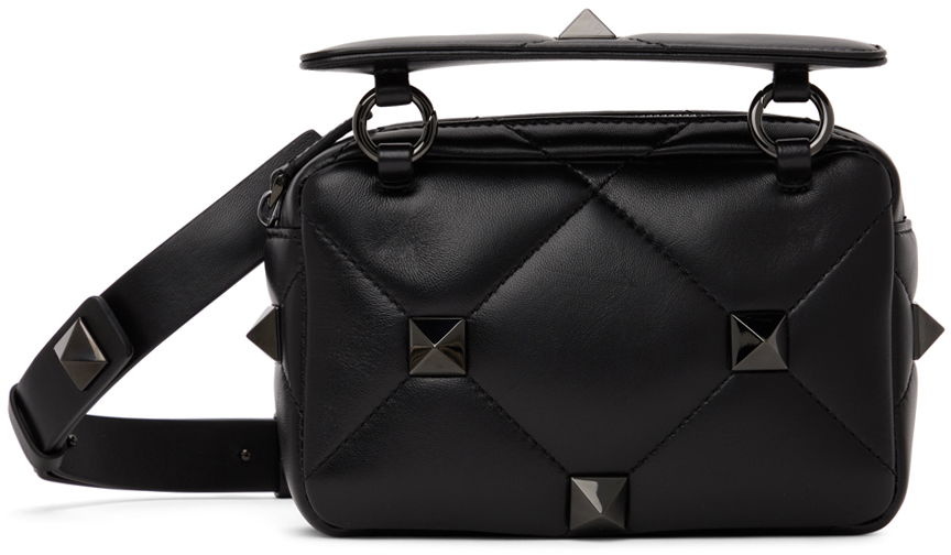 Taška cez rameno Valentino Valentino Garavani Small Roman Stud Shoulder Bag Čierna | 1Y0B0B38CFV, 0