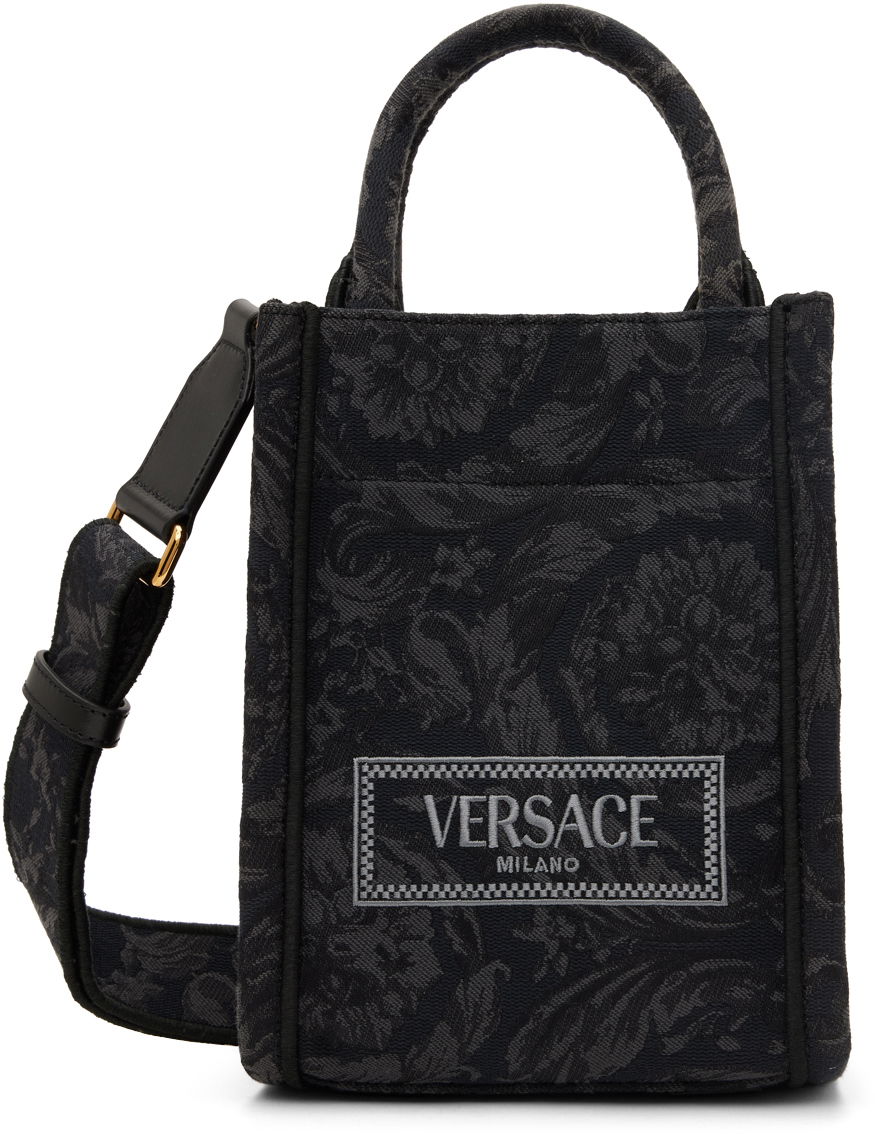 Tote bag Versace Barocco Athena Mini Tote Čierna | 1011565_1A09741, 0