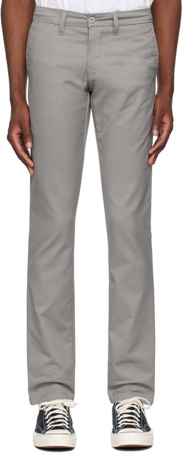 Nohavice Carhartt WIP Slim Fit Cotton-Twill Trousers Šedá | I003367, 0