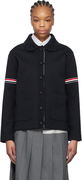 Thom Browne Cotton Loopback Work Jacket