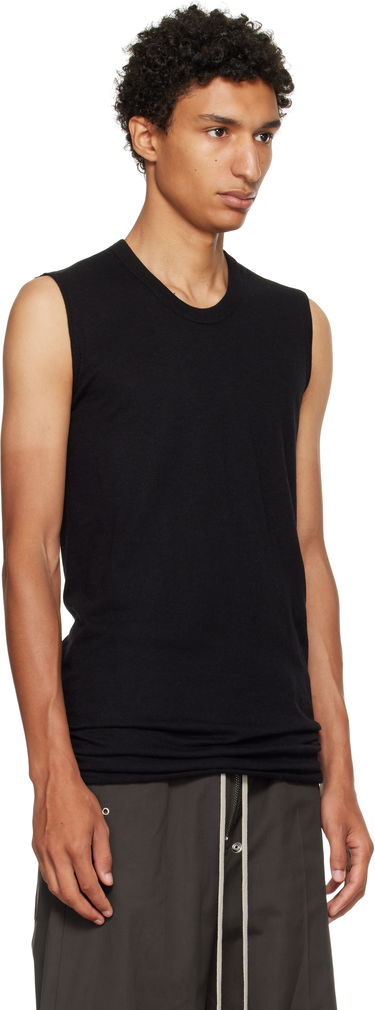 Tielko Rick Owens Rick Owens Concordians Basic Tank Top Čierna | RU02E1151 JR, 1