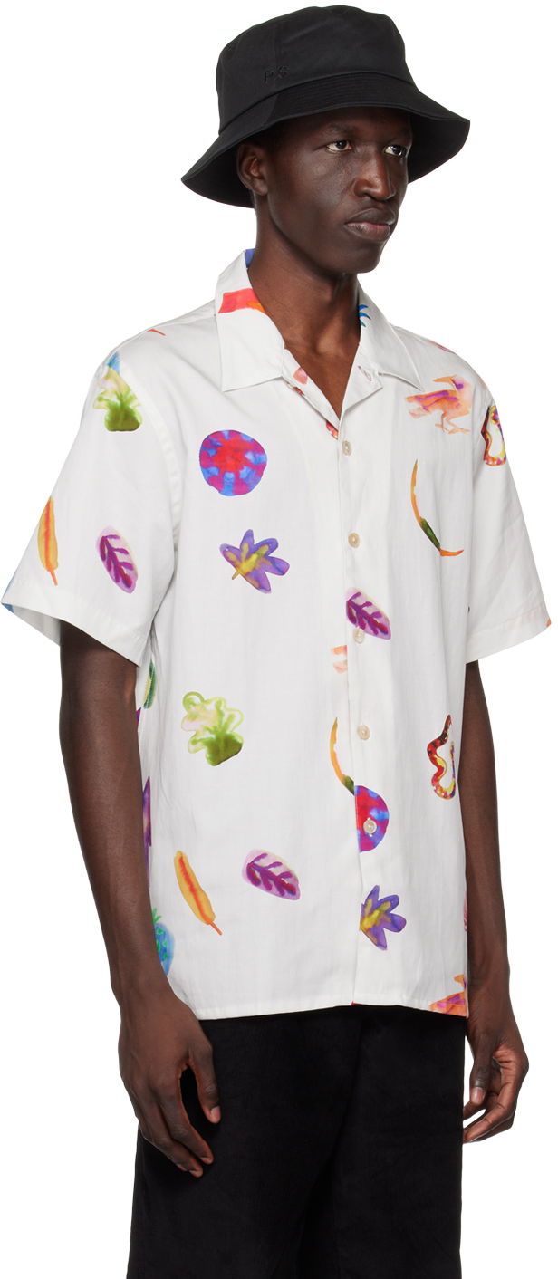 Košeľa Paul Smith PS Paul Smith Casual Fit Shirt Biela | M2R-695U-K21715-01, 1