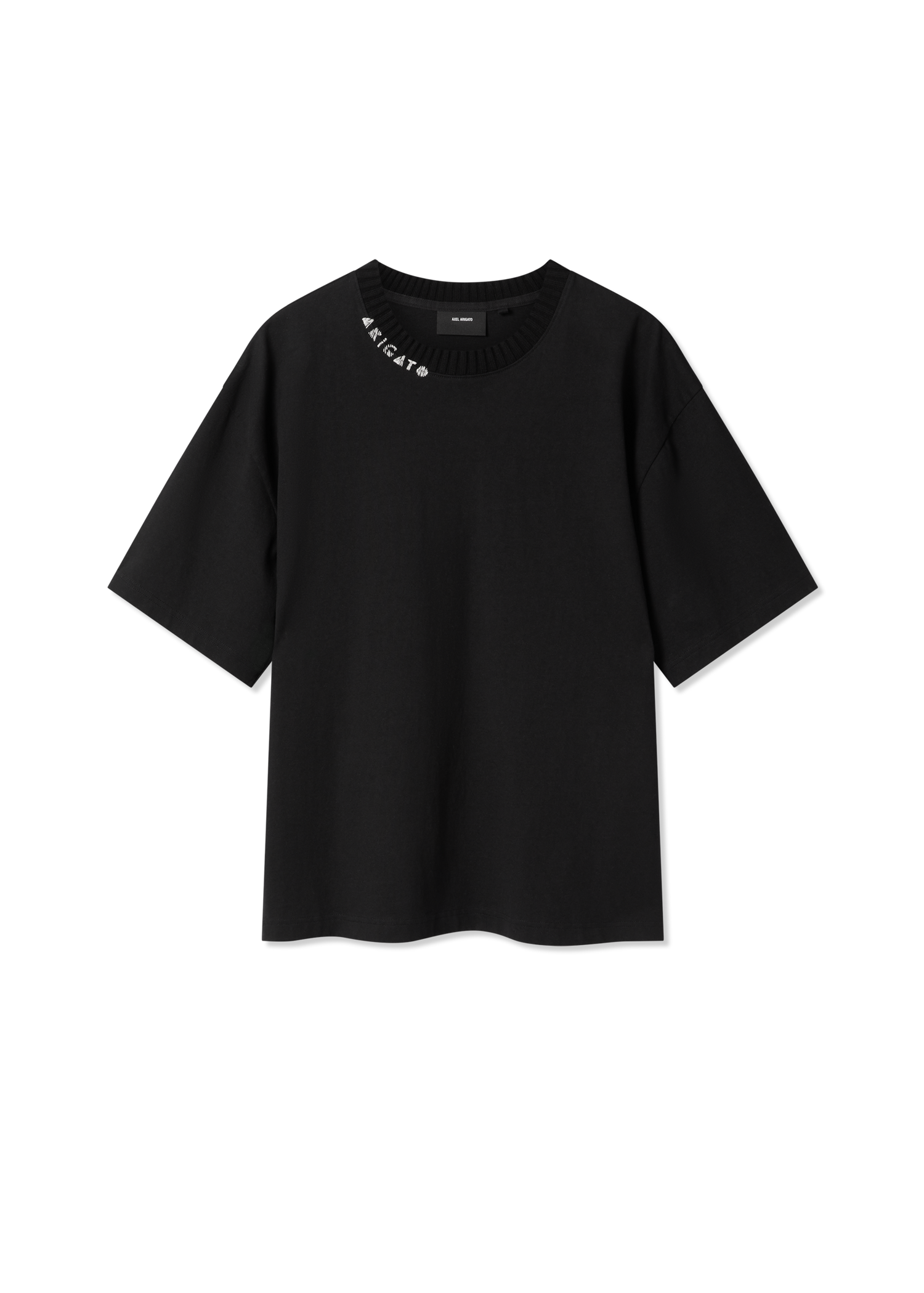 Tričko AXEL ARIGATO Apex Ribbed T-Shirt Čierna | A3319001, 1