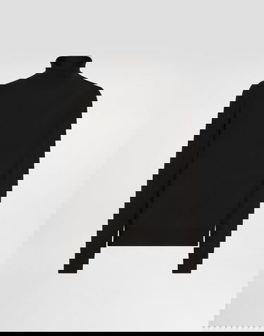 Sveter Dolce & Gabbana Cashmere Turtle-neck Sweater 52 Čierna | GXB00TJAW2ON0000, 0