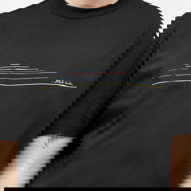 Tričko Paul Smith PS Paul Smith Chest Stripe Tee, Size Small Čierna | M2R-220X-MP4352-79, 5