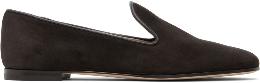 Tenisky a topánky Gianvito Rossi Gianvito Rossi Suede Loafers Čierna | G25332-05CUO-XCN