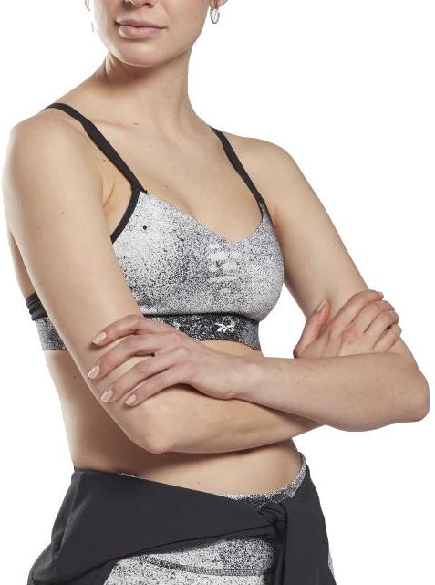 Podprsenka Reebok Strappy Lux Sports Bra Biela | gs6476, 0