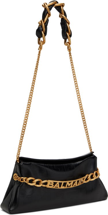 Kabelka Balmain Balmain 1945 Soft Clutch Čierna | EN1LQ955LETF, 1