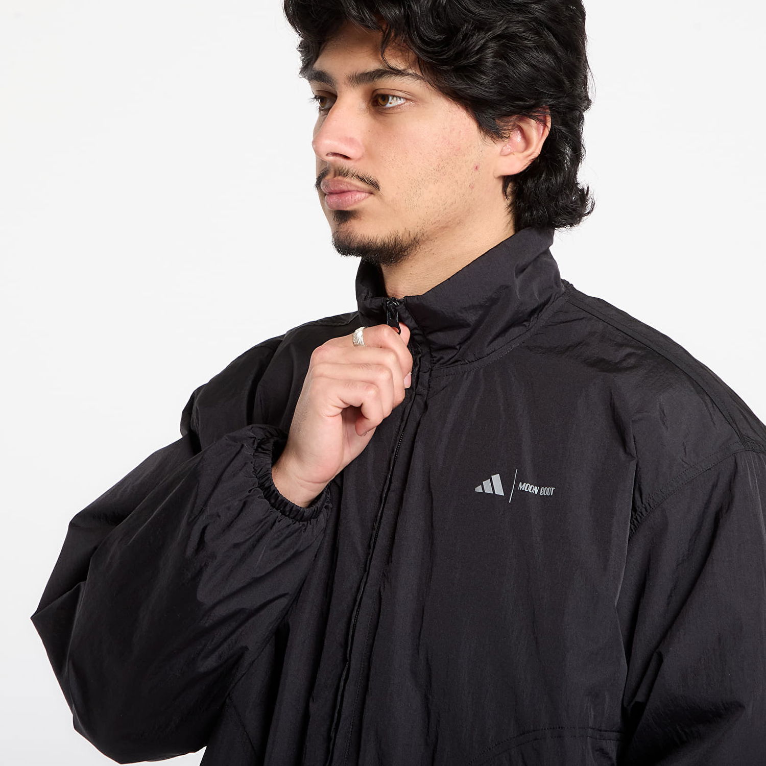 Vetrovka adidas Performance Moonboot Tracktop Čierna | JM8924, 1