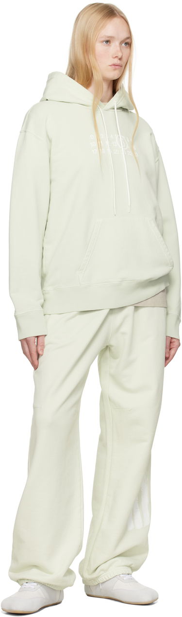 Mikina Maison Margiela MM6 Maison Margiela Unbrushed Sweat Jersey Hoodie Zelené | S62GU0138 M25004, 3