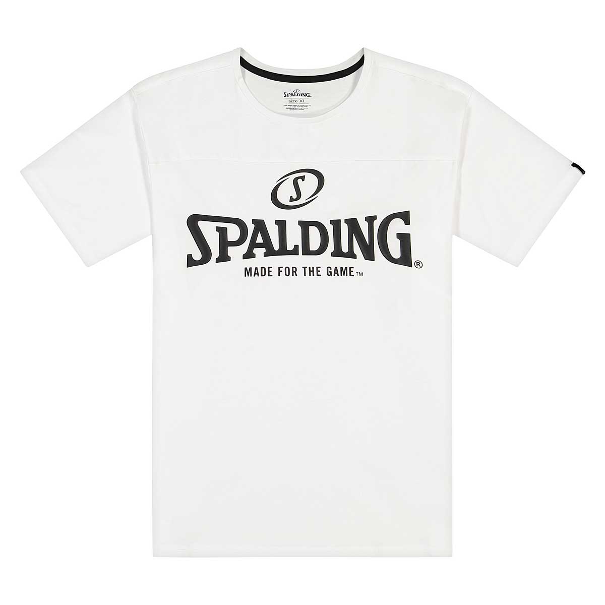Tričko Spalding Essential Logo Graphic T-Shirt Biela | 40221626-WH, 0