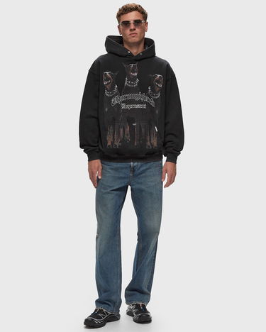 Mikina Represent Clo Represent THOROUGHBRED HOODIE Čierna | MLM41134-003, 1