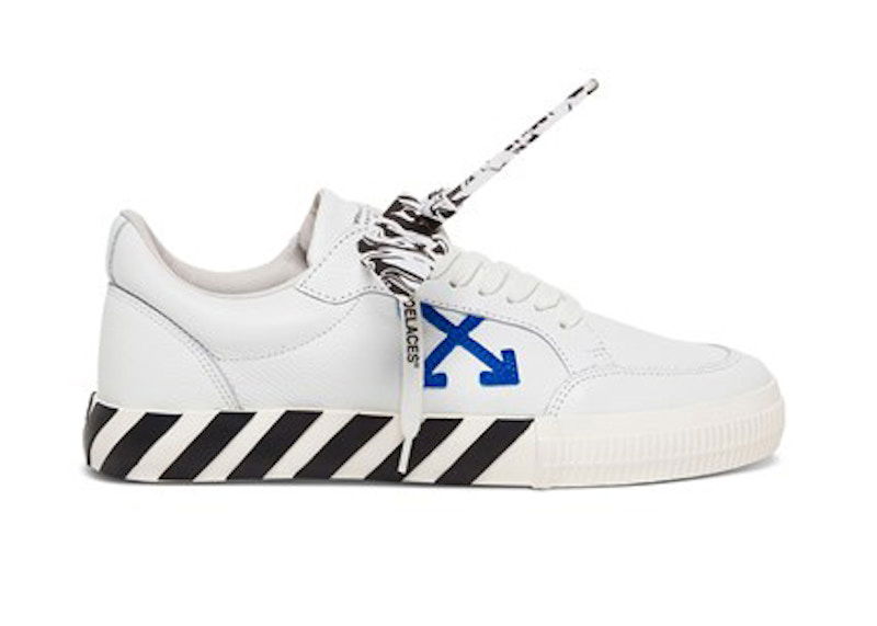 Tenisky a topánky Off-White Vulc Low White/Blue SS21 Biela | OMIA085S21LEA0010145, 0