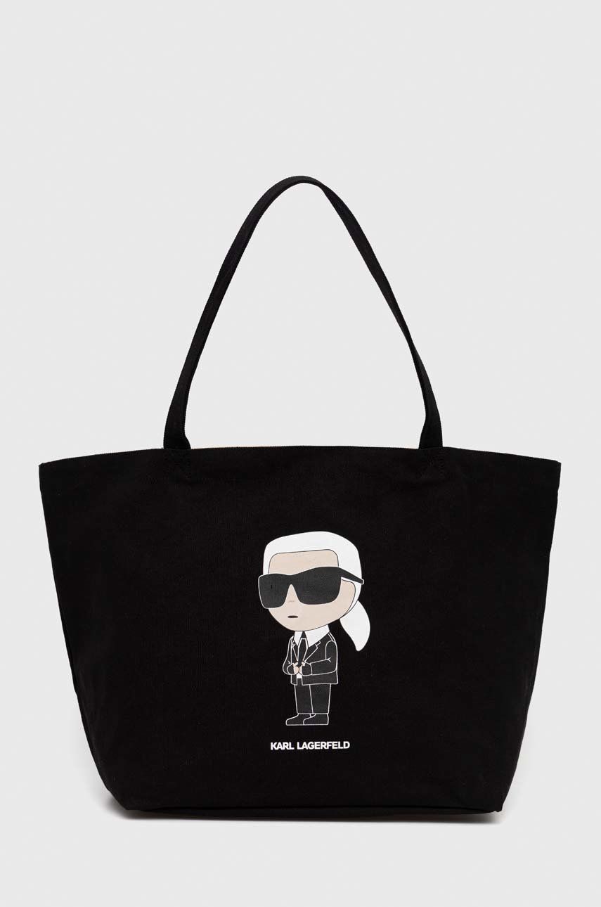 Kabelka KARL LAGERFELD Handbag Čierna | 230W3180, 0