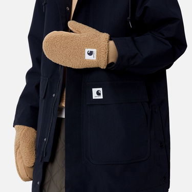 Rukavice Carhartt WIP Orla Fleece Mittens Hnedá | I033850_9, 0