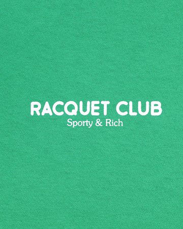 Tričko Sporty & Rich Racquet Club T-Shirt Zelené | TS655GS, 1