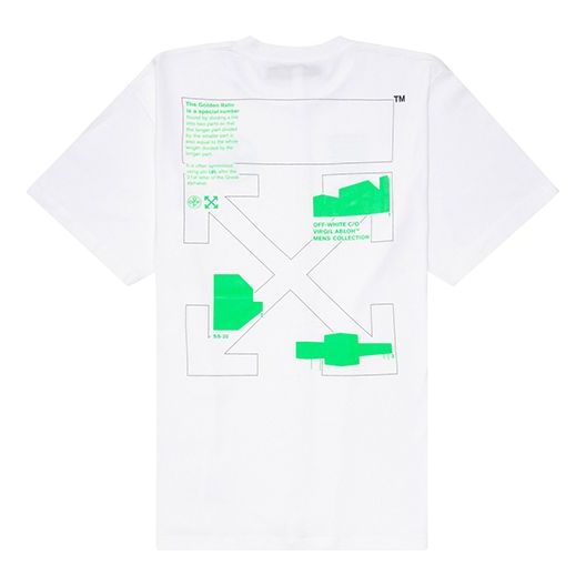 Tričko Off-White Off-White Oversize Short Sleeve T-Shirt Biela | OMAA038R201850060145, 0