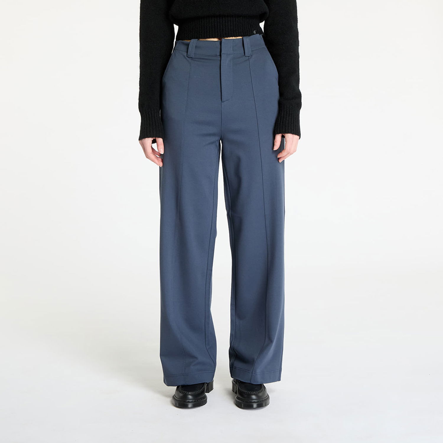 Nohavice CALVIN KLEIN Calvin Klein Jeans Milano Straight Pants Modrá | J20J224850 CGE, 0