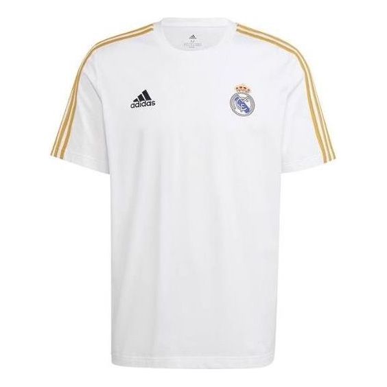 Tričko adidas Originals Real Madrid 3-Stripes T-Shirt Biela | HY0605