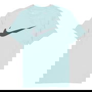 Solid Color T-Shirt With Large Logo