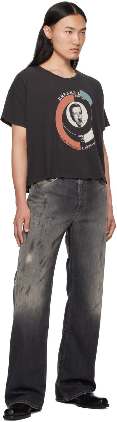 Crop Top Enfants Riches Déprimés Enfants Riches Déprimés Snake Boy Rib Cropped T-Shirt Čierna | 010-825, 3
