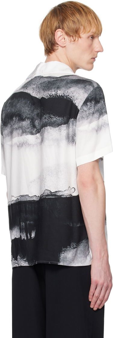 Košeľa Balmain Balmain Pyjama Moon Print Shirt Biela | EH0HN087VI27, 2