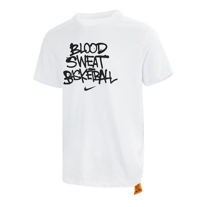 Tričko Nike Nike Blood Sweat Basketball T-Shirt Biela | DN2977-100