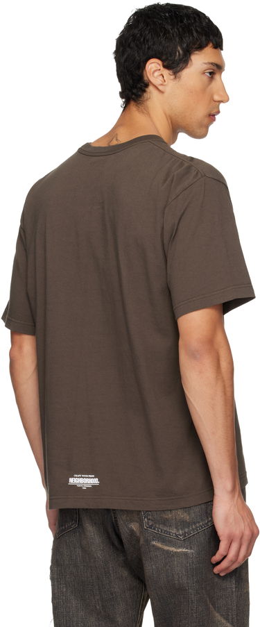 Tričko Neighborhood Fury Graphic T-Shirt Hnedá | 252PCNH-ST06, 2