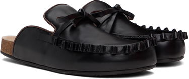 Doplnky JW Anderson JW Anderson Ruffle Slip-on Loafers Čierna | LF0069-LA0323, 3