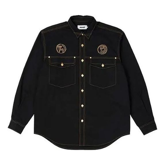 Košeľa Palace Palace Long Sleeves Shirt Čierna | P20SHT005