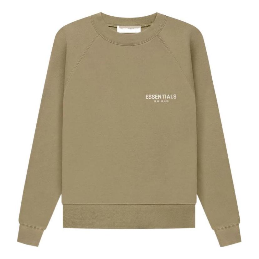 Mikina Fear of God Essentials Crewneck Sweatshirt Zelené | FOG-SS22-292, 0
