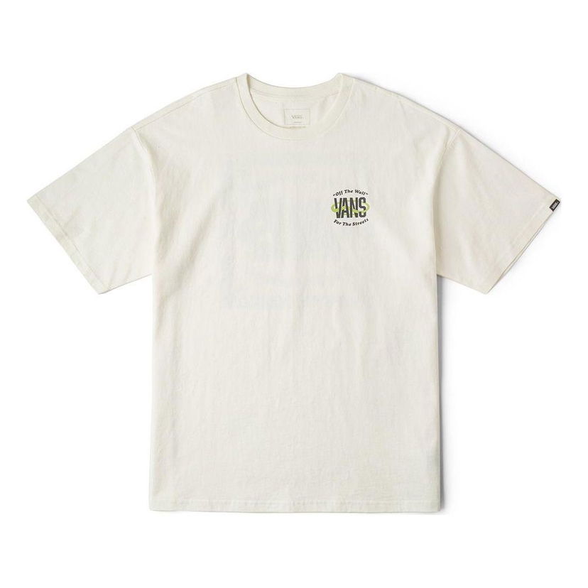 Tričko Vans Graphic T-Shirt 'Off The Wall' Biela | VN000GS1FS8