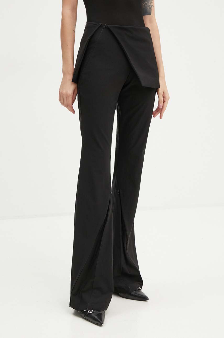 Nohavice HELIOT EMIL High Waist Flare Trousers Čierna | PREAW24.W.10.175.BLK01, 0