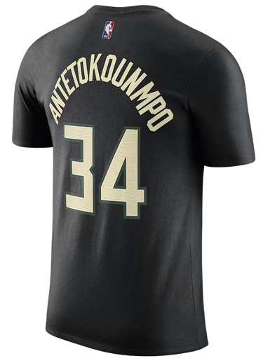 Tričko Jordan NBA Milwaukee Bucks Statement Edition Čierna | DV5783-015, 2